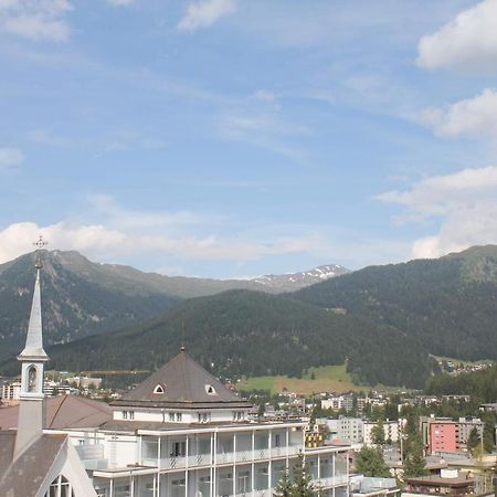 Ferienwohnung Alpenblick Davos Esterno foto