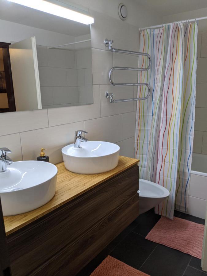Ferienwohnung Alpenblick Davos Esterno foto