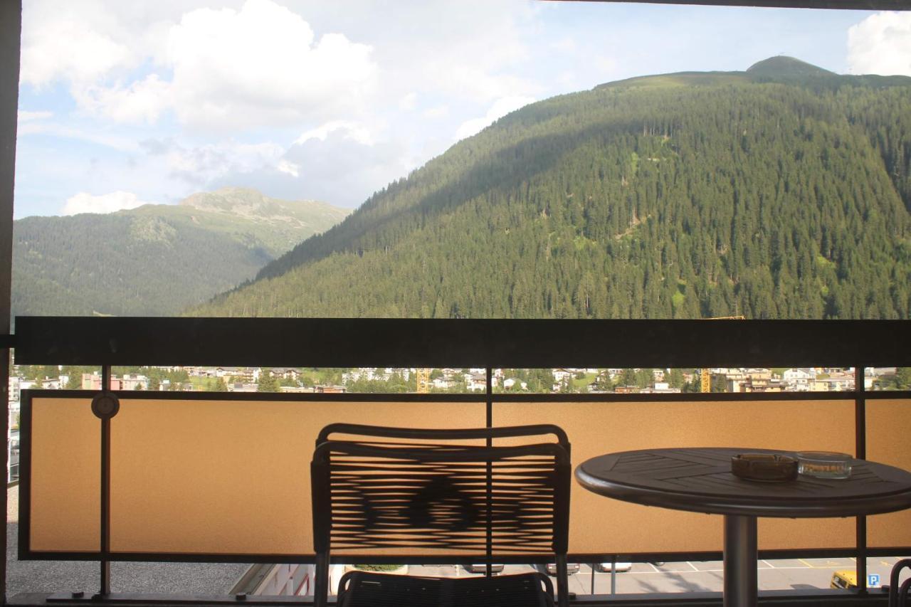 Ferienwohnung Alpenblick Davos Esterno foto